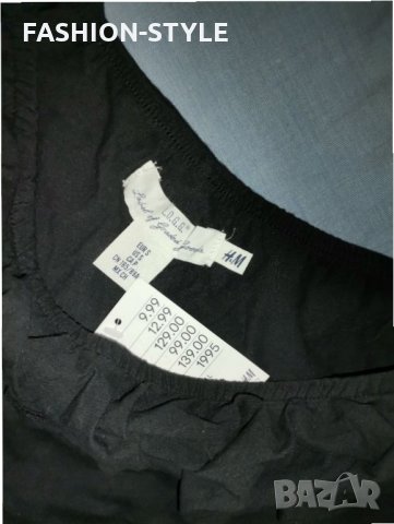 Н&М 2бр комплект блузки с един ръкав, снимка 4 - Тениски - 36002334