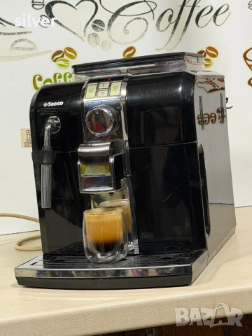 Кафемашина кафе автомат Saeco Syntia с гаранция, снимка 6 - Кафемашини - 53208238