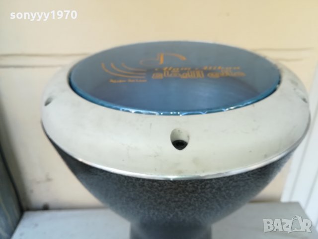 СИВ МЕТАЛИК-ТАРАМБУКА ГОЛЯМА ОТ СИРИЯ 1311211644, снимка 4 - Ударни инструменти - 34793126