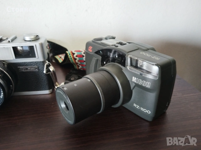 Камери RICOH SINGLEX TLS, RICOH TLS ,RICOH 35 electronic,RICOH RZ 1100 Japan , снимка 13 - Фотоапарати - 30950816