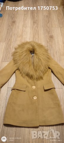 Елегантно дамско палто KENSOL, снимка 1 - Палта, манта - 34553130