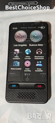 AI Преводачи 138 езика – с Wi-Fi, bluethooth. Офлайн и фото превод, снимка 4 - Друга електроника - 52918808