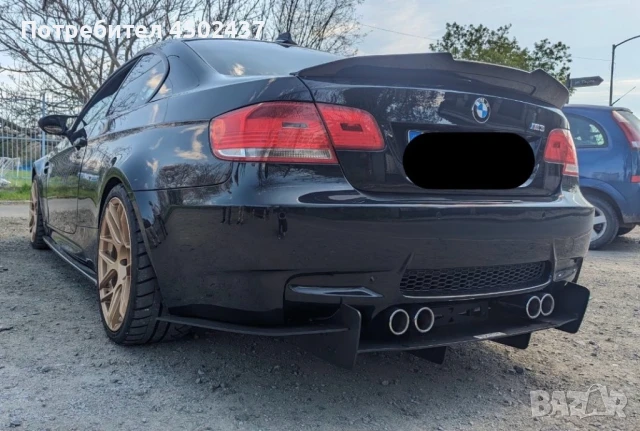 Спойлери Maxton за БМВ Е92 М3, снимка 2 - Части - 50672245