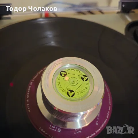 ПРОМО/Клампа за грамофон/нова/запечатана 50Hz LP, снимка 2 - Грамофони - 49793732