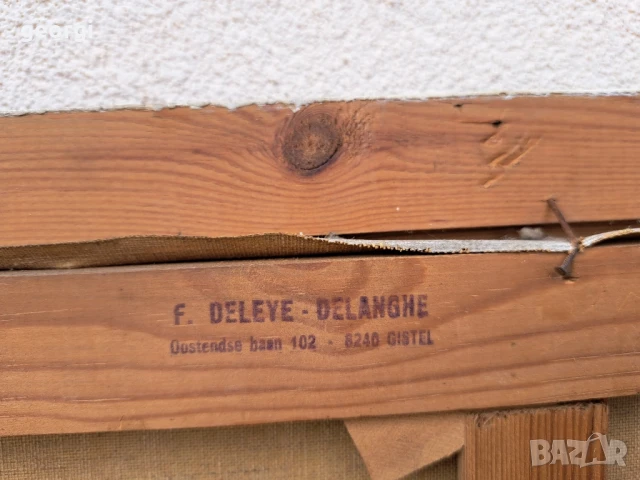 голяма стара картина натюрморт , снимка 13 - Картини - 51392256