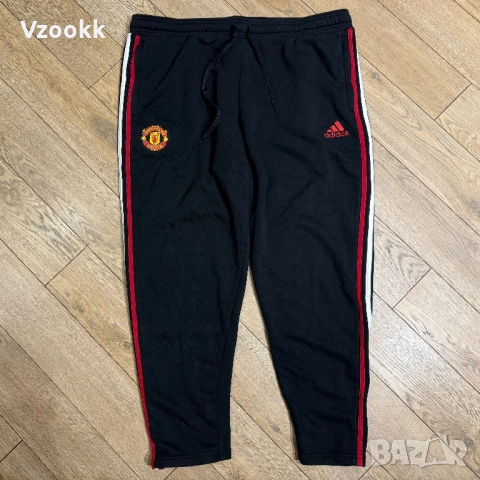 Мъжко долнище Adidas x Manchester United | XXL, снимка 2 - Спортни дрехи, екипи - 53150762
