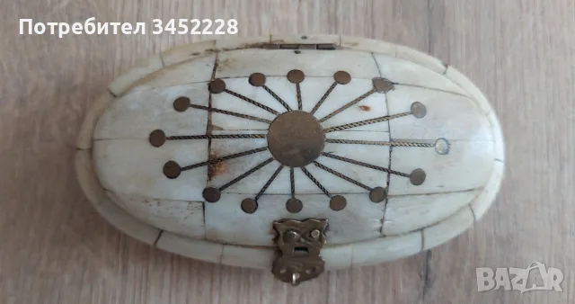 Кутийка от кост за ценители , снимка 3 - Декорация за дома - 55722250