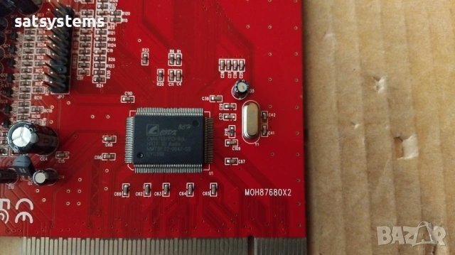 Звукова карта C-Media CMI8768 Chronos M0H8768X2 8 Channel PCI, снимка 7 - Други - 53407019