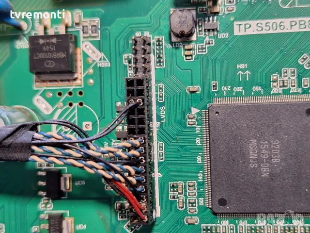 MAIN BOARD TP.S506.PB818 for телевизор SANG LE-32D7 ,for 32inc DISPLAY CX315DLEDM, снимка 4 - Части и Платки - 49336537