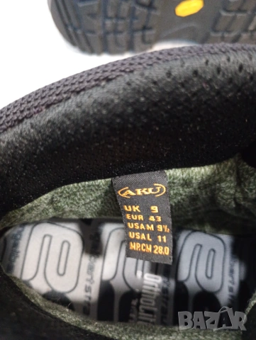 AKU sendera Gore Tex мъжки туристически обувки номер 43 , снимка 5 - Мъжки боти - 53381787