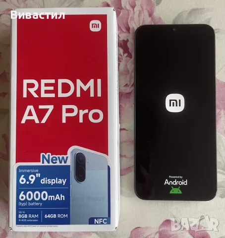 Xiaomi Redmi A7 Pro Телефона е нов разпечатан е за снимките., снимка 2 - Xiaomi - 56075880