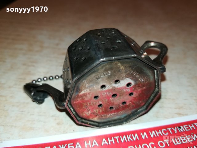 MADE IN ENGLAND-6х4х3см-миниатюра 1610211706, снимка 7 - Антикварни и старинни предмети - 34485159