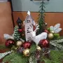 Коледна къщичка във висока чаша, снимка 5
