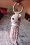 Ръчно плетена играчка Медуза-дрънкалка Розова, снимка 1 - Плюшени играчки - 41317322