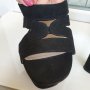 Zara дамски високи сандали номер 37, снимка 11