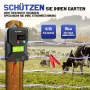 FarmNix EF-01 15 km електропастир – 2J, 12kV, LED индикатор, AC/DC/соларно захранване, снимка 8