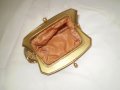 Винтидж елегантно портмоне месинг жълт метал , снимка 2