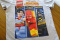 LEGO DC Comics Super Heroes - детска тениска Лего Батман Супермен Светкавицата, снимка 1