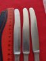 Три много здрави ножа стари от соца неръждаема стомана - 7822, снимка 3