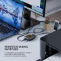 USB 3.0 селектор на превключвател USB превключвател, двупосочен с 2 броя A към A 3,3 фута кабели, снимка 5