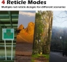 Нов Рефлексен прицел с мулти покритие, алуминиев корпус и бърз монтаж, снимка 4