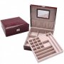 Мини куфарче- луксозна кутия за бижута 17 х 14 х 13 см., снимка 2
