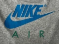 Nike Men's Sportswear Air Logo T-Shirt Dark Grey Heather/Blue S, снимка 5