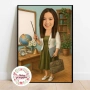 Дигитална карикатура за учител, снимка 2