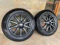 17" 5x100 Rial Graphite - Subaru Toyota Skoda Vw Audi Seat, снимка 6