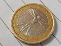 Монета 1 евро 2003 Италия, снимка 4