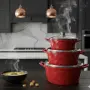 Висококачествен комплект касероли Cheffinger – елегантност, здравина и удобство в кухнята, снимка 1