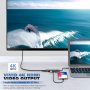USB C Hub 6-в-1 FLEPOW, 4K HDMI, 3 USB 3.0 порта, SD / Micro SD четец на карти, снимка 6