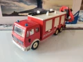 Метална количка SIKU Пожарна с кран Mercedes LKW 1:55, снимка 1