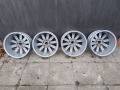 ОРИГИНАЛНИ джанти 17' цола 5x112 ФОЛКСВАГЕН / VW Touran GOLF 57,1 ET52, снимка 6