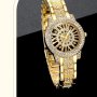 Луксозни кварцови ръчни часовници комлект с гривна, снимка 3