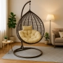 Градинска висяща люлка тип гнездо,яйце–Промоция!, снимка 1