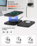 GEEKERA Зарядно MagSafe, 3 в 1 Безжична зарядна станция за iPhone, снимка 4