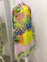 Codello Tutti Frutti тропически флорален шал памук, снимка 3