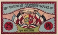 ❤️ ⭐ Германия Süderbrarup 1920 25 пфенинга UNC нова ⭐ ❤️, снимка 3
