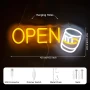 YSUIEC Whiskey Open LED неонова табела, димируема, USB захранване, снимка 2