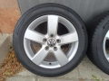 ОРИГИНАЛНИ джанти 16 цола 5x112 57,1 с гуми 205 55 VW GOLF TOURAN / ФОЛКСВАГЕН ГОЛФ ТУРАН, снимка 7