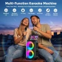 Караоке тонколона с 2 микрофона Bluetooth, снимка 2