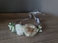 НОВА сватбена диадема с красиви цветя