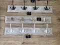 Стенна дървена закачалка , снимка 3