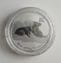 Сребро 2 OZ 2008 Мишка , снимка 1