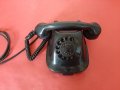 Български Стар Ретро Бакелитов Телефон от началото 1960-те 