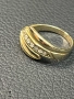 Златен пръстен 14 K 585 Gold zlatni prasten, снимка 2