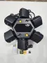 80W RGBW LED Beam Moving Head – 6-раменен въртящ сценичен ефект с DMX512 и дистанционно, снимка 2