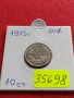 МОНЕТА 10 стотинки 1913г. ЦАРСТВО БЪЛГАРИЯ СТАРА РЯДКА ЗА ЦЕНИТЕЛИ 35698, снимка 1