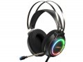 Слушалки с микрофон Геймърски Gamdias Eros E3 Черни с RGB подсветка Gaming Headset, снимка 2